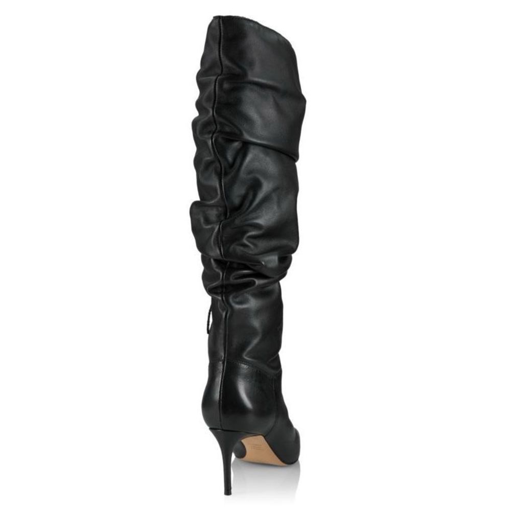 Schutz Ashlee Slouchy Leather High Boot Size 5.5 $198 - Picture 3 of 11